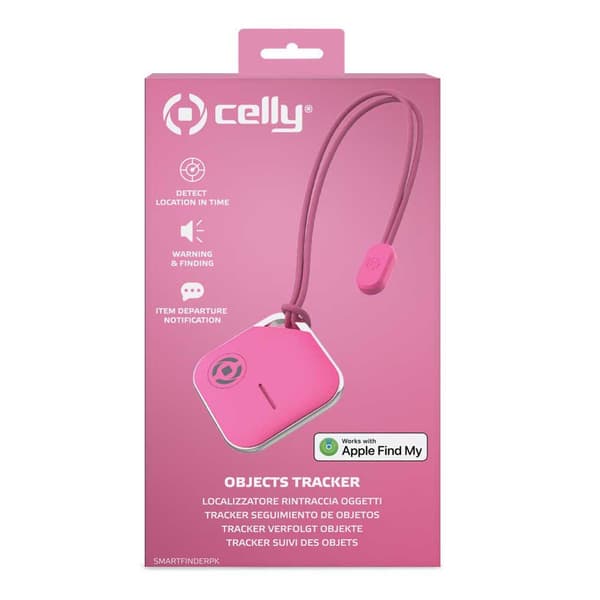 Celly Finder Smart Tag Rosa