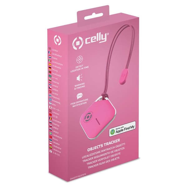 Celly Finder Smart Tag Rosa