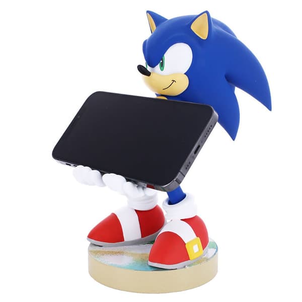 Exquisite Gaming Smartphone Support Cable Guy Sonic 20 Cm Blå