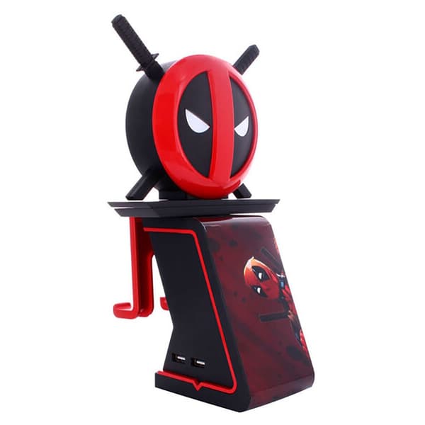 Exquisite Gaming Marvl Deadpool Support Smartphone 20 Cm Rød Sort, Rød