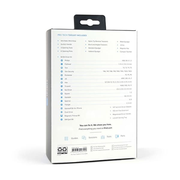 Ifixit Smartphone Reparationssæt Pro Tech Toolkit Søvfarvet
