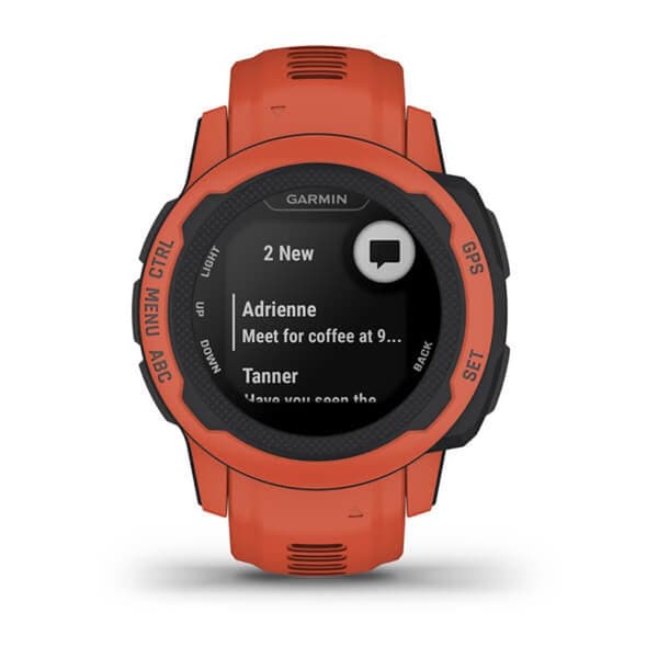 Smartklocka GARMIN Instinct 2S Orange 0,79" Röd