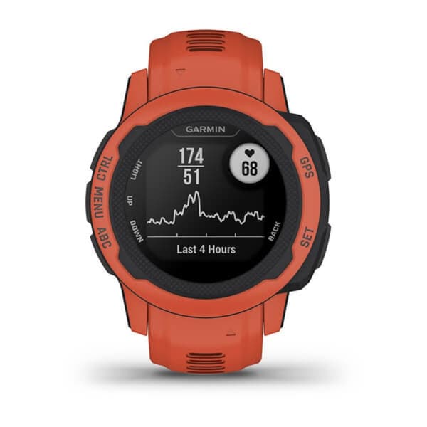 Smartklocka GARMIN Instinct 2S Orange 0,79" Röd