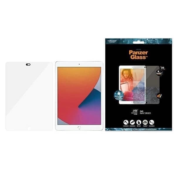PanzerGlass E2E Super+ karkaistu lasi kamerasuojuksella iPad 10.2"