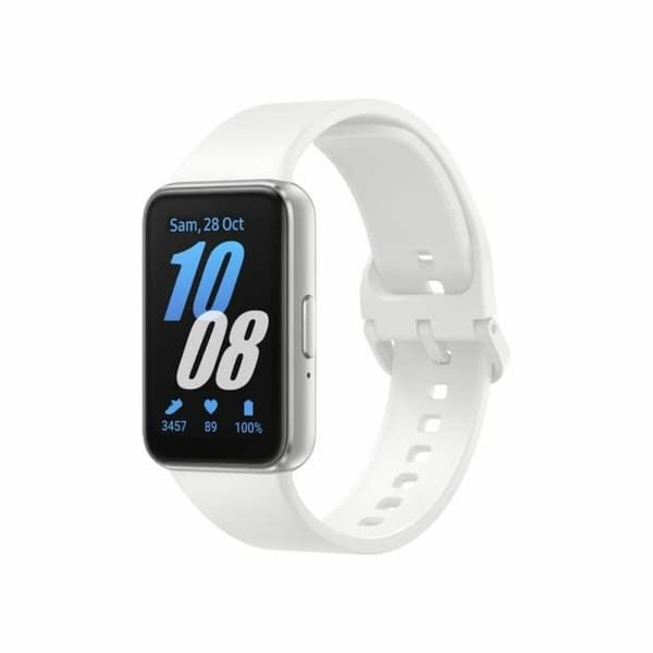 Aktiivisuusranneke Samsung Galaxy Fit3 Valkoinen Hopeinen 1,6"