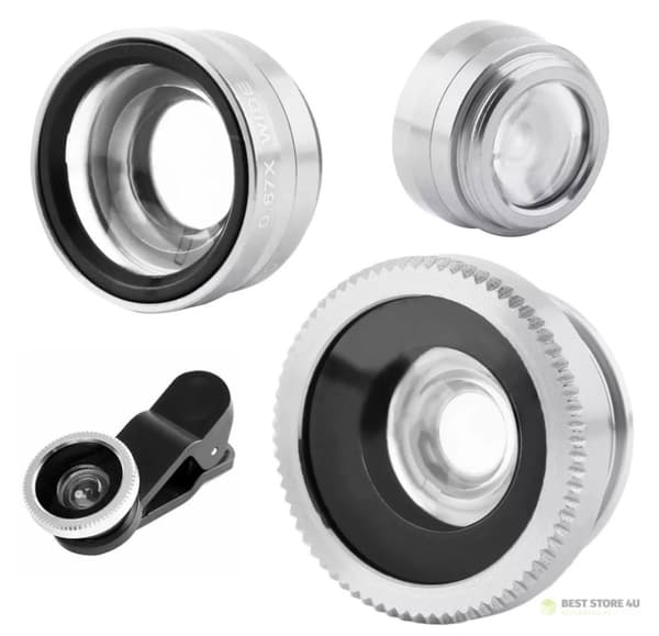 AK315A 3-i-1-linssats Silver