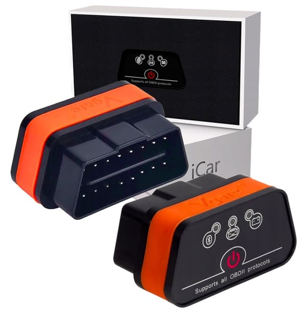 Diagnostiikkaliitäntätesteri Vgate iCar2 ELM327 OBD-II PL BT puolankielinen
