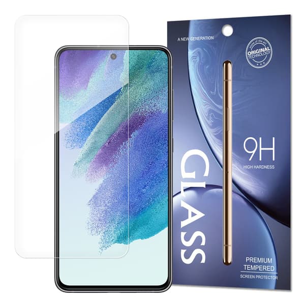 Karkaistu Suojalasi 9H Samsung Galaxy S21 FE (kirjekuoripakkaus)
