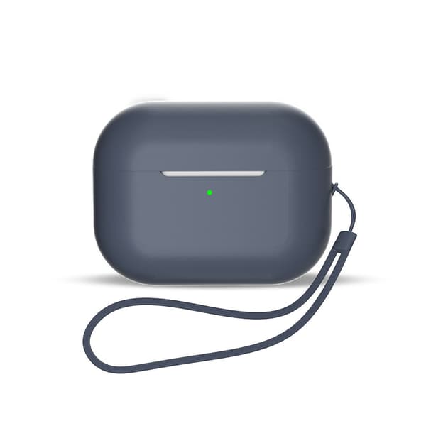 Silikone Cover til AirPods 3 med Håndledsrem - Blå