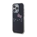 Pikkukuva 2 / 8: Hello Kitty IML Kitty Face - iPhone 15 Pro Max -suojakuori (musta)