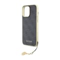 Pikkukuva 6 / 8: Guess 4G Charms Collection - iPhone 15 Pro Max -suojakuori (harmaa)