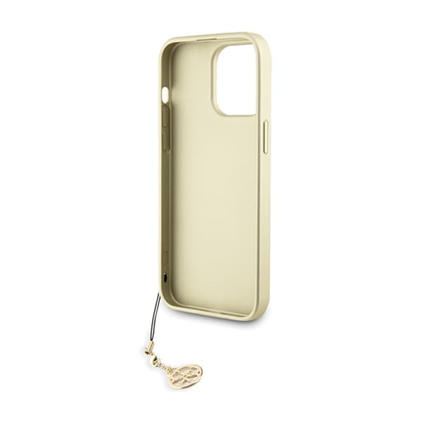 Guess 4G Charms Collection - iPhone 15 Pro Max -suojakuori (harmaa)
