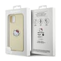 Pikkukuva 8 / 8: Hello Kitty nahkainen kissanpää MagSafe - iPhone 11 -kotelo (kulta)