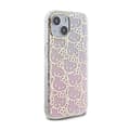 Miniatyrbillede 4 af 8: Hello Kitty IML Gradient Electrop Crowded Kitty Head - iPhone 15 cover (lyserød)