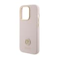 Miniatyrbillede 6 af 8: Guess Silikone Logo Strass 4G - iPhone 15 Pro Etui (Pink)