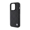 Miniatyrbillede 6 af 8: BMW Læder Quiltet - iPhone 15 Pro Max Etui (Sort)