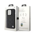 Miniatyrbillede 8 af 8: BMW Læder Quiltet - iPhone 15 Pro Max Etui (Sort)