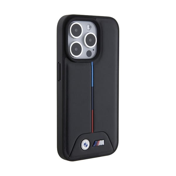 BMW tikattu kolmivärinen - iPhone 15 Pro -kotelo (musta)