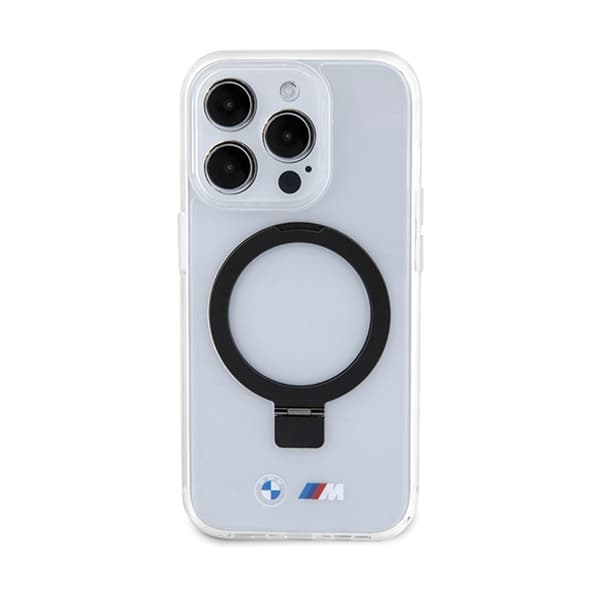BMW Ring Stand M Collection MagSafe - iPhone 15 Pro -kotelo (läpinäkyvä)