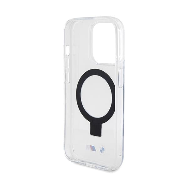 BMW Ring Stand M Collection MagSafe - iPhone 15 Pro -kotelo (läpinäkyvä)