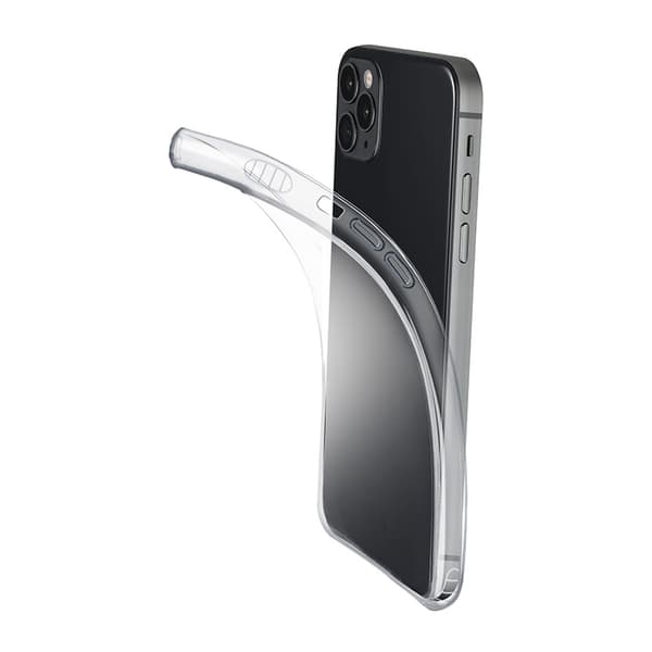 Cellularline Fine - iPhone 12 / iPhone 12 Pro-skal (transparent)