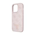 Miniatyrbillede 7 af 8: Guess Crossbody 4G Metal Logo - iPhone 14 Pro cover (lyserød)