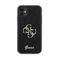 Miniatyrbild 3 av 8: Guess Glitter Script Big 4G - iPhone 11-skal (svart)
