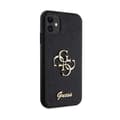 Miniatyrbild 4 av 8: Guess Glitter Script Big 4G - iPhone 11-skal (svart)