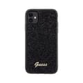Miniatyrbillede 3 af 8: Guess Disco Metal Script - iPhone 11 cover (sort)