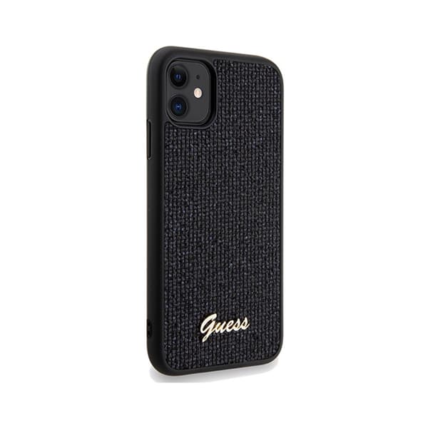 Guess Disco Metal Script - iPhone 11 cover (sort)