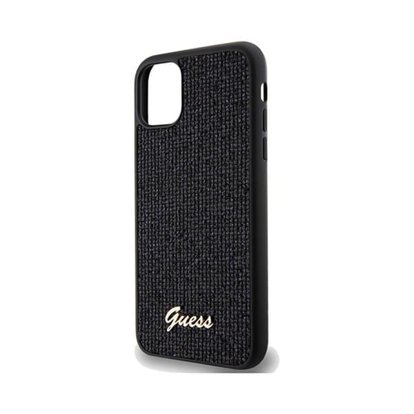 Guess Disco Metal Script - iPhone 11 cover (sort)