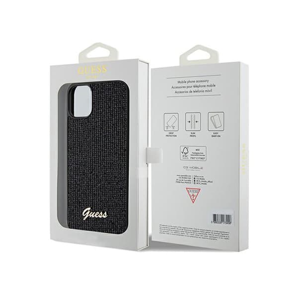 Guess Disco Metal Script - iPhone 11 cover (sort)