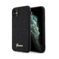 Miniatyrbillede 1 af 8: Guess Disco Metal Script - iPhone 11 cover (sort)