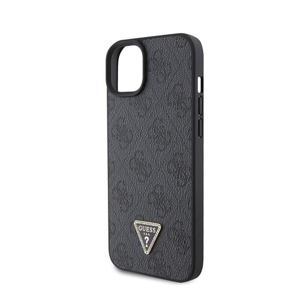 Guess Crossbody 4G Metal Logo - iPhone 15 Plus -suojakuori (musta)