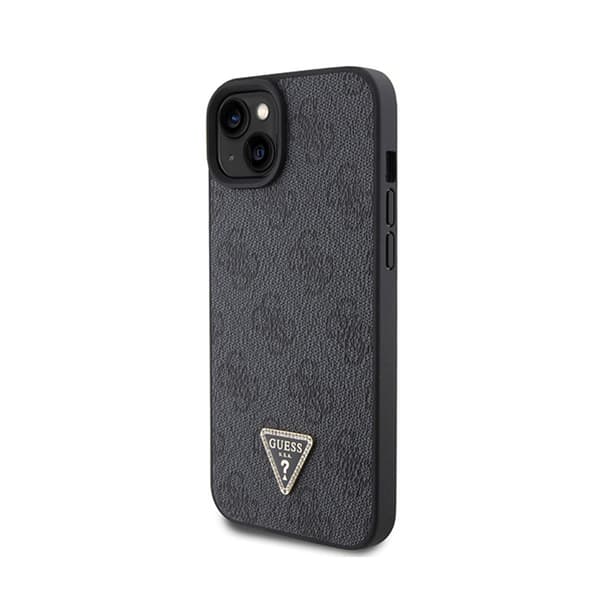 Guess Crossbody 4G Metal Logo - iPhone 15 Plus -suojakuori (musta)