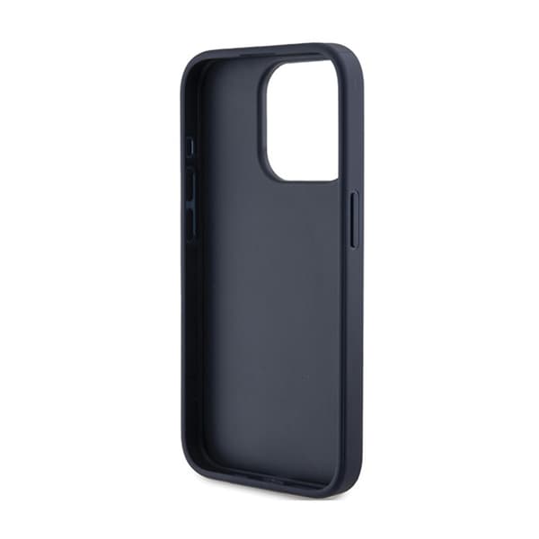 Guess 4G kolmiometallilogo - iPhone 15 Pro -kotelo (sininen)