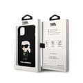 Pikkukuva 8 / 8: Karl Lagerfeld Silicone Ikonik MagSafe - iPhone 15 Plus / 14 Plus -suojakuori (musta)