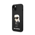 Pikkukuva 2 / 8: Karl Lagerfeld Silicone Ikonik MagSafe - iPhone 15 Plus / 14 Plus -suojakuori (musta)
