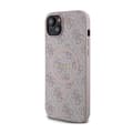 Miniatyrbillede 2 af 8: Guess 4G Collection Læder Metal Logo MagSafe - iPhone 15 Plus / 14 Plus Etui (Pink)