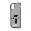Pikkukuva 6 / 8: Karl Lagerfeld IML Glitter Karl & Choupette - iPhone 11 -suojakuori (musta)
