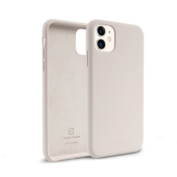 Crong Color Cover - iPhone 11 cover (stenbeige)