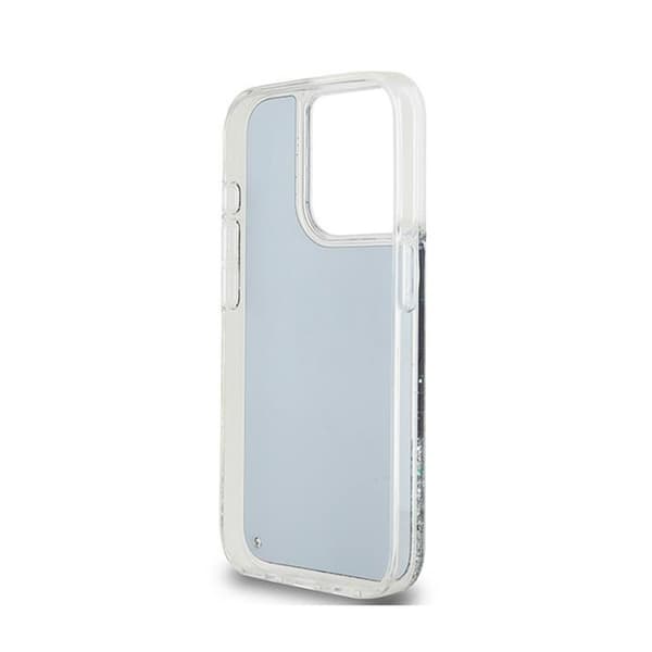 DKNY Liquid Glitter Big Logo - iPhone 13 Pro -kuori (musta)