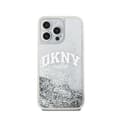 Pikkukuva 3 / 8: DKNY Liquid Glitter Big Logo - iPhone 15 Pro -kuori (valkoinen)