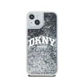 Pikkukuva 3 / 8: DKNY Liquid Glitter Big Logo - iPhone 15 / 14 / 13 -suojakuori (musta)