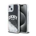 Pikkukuva 1 / 8: DKNY Liquid Glitter Big Logo - iPhone 15 / 14 / 13 -suojakuori (musta)