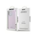 Pikkukuva 8 / 8: DKNY Liquid Silicone Small Metal Logo MagSafe - iPhone 14 Pro Max -kotelo (vaaleanpunainen)