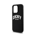 Pikkukuva 6 / 8: DKNY Liquid Silicone White Printed Logo MagSafe - iPhone 15 Pro -kotelo (musta)