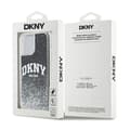 Pikkukuva 8 / 8: DKNY Liquid Glitter Big Logo - iPhone 12 / iPhone 12 Pro -kotelo (musta)