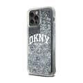 Pikkukuva 2 / 8: DKNY Liquid Glitter Big Logo - iPhone 12 / iPhone 12 Pro -kotelo (musta)