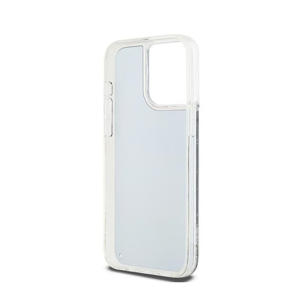 DKNY Liquid Glitter Big Logo - iPhone 13 Pro Max -kotelo (musta)